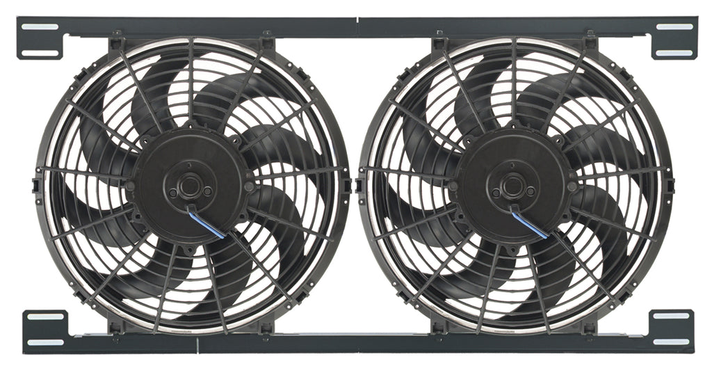Derale 16824 Dual 12" Electric Tornado Fan Kit