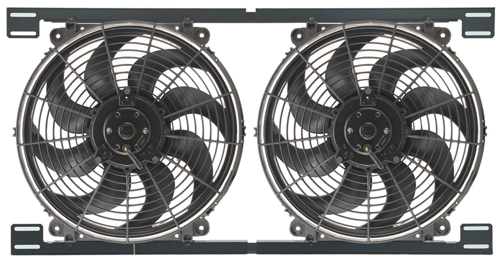 Derale 16834 Dual 14" Electric Tornado Fan Kit