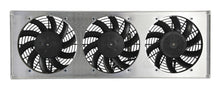 Load image into Gallery viewer, Derale 16839 Powerpack - High Output Triple 9" Electric RAD Fan/Aluminum Shroud Kit for Select Jeep Cherokee