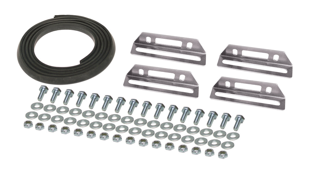 Derale 16839 Powerpack - High Output Triple 9" Electric RAD Fan/Aluminum Shroud Kit for Select Jeep Cherokee