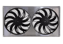 Load image into Gallery viewer, Derale 16850 Powerpack - High Output Dual 12" Electric RAD Fan/Aluminum Shroud Kit