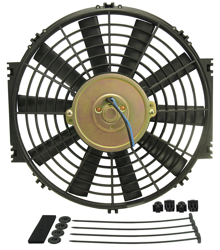 Derale 16912 12" Dyno-Cool Straight Blade Electric Fan