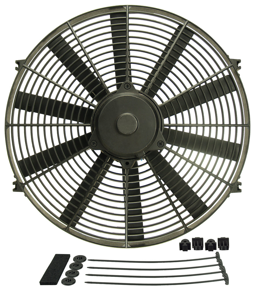 Derale 16916 16" Dyno-Cool Straight Blade Electric Fan