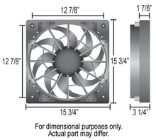 Load image into Gallery viewer, Derale 16926 12" High Output Single RAD Puller Fan with Molded Shroud