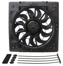 Load image into Gallery viewer, Derale 16926 12" High Output Single RAD Puller Fan with Molded Shroud