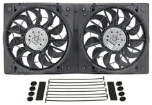 Load image into Gallery viewer, Derale 16928 High Output Dual 12" Electric RAD Fan/Plastic Shroud Kit