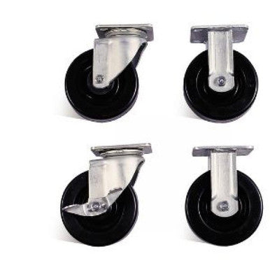 Knaack 695 6In Caster Set With Brakes