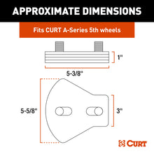 Load image into Gallery viewer, CURT 16994 A-Series 5th Wheel Wedge Kit