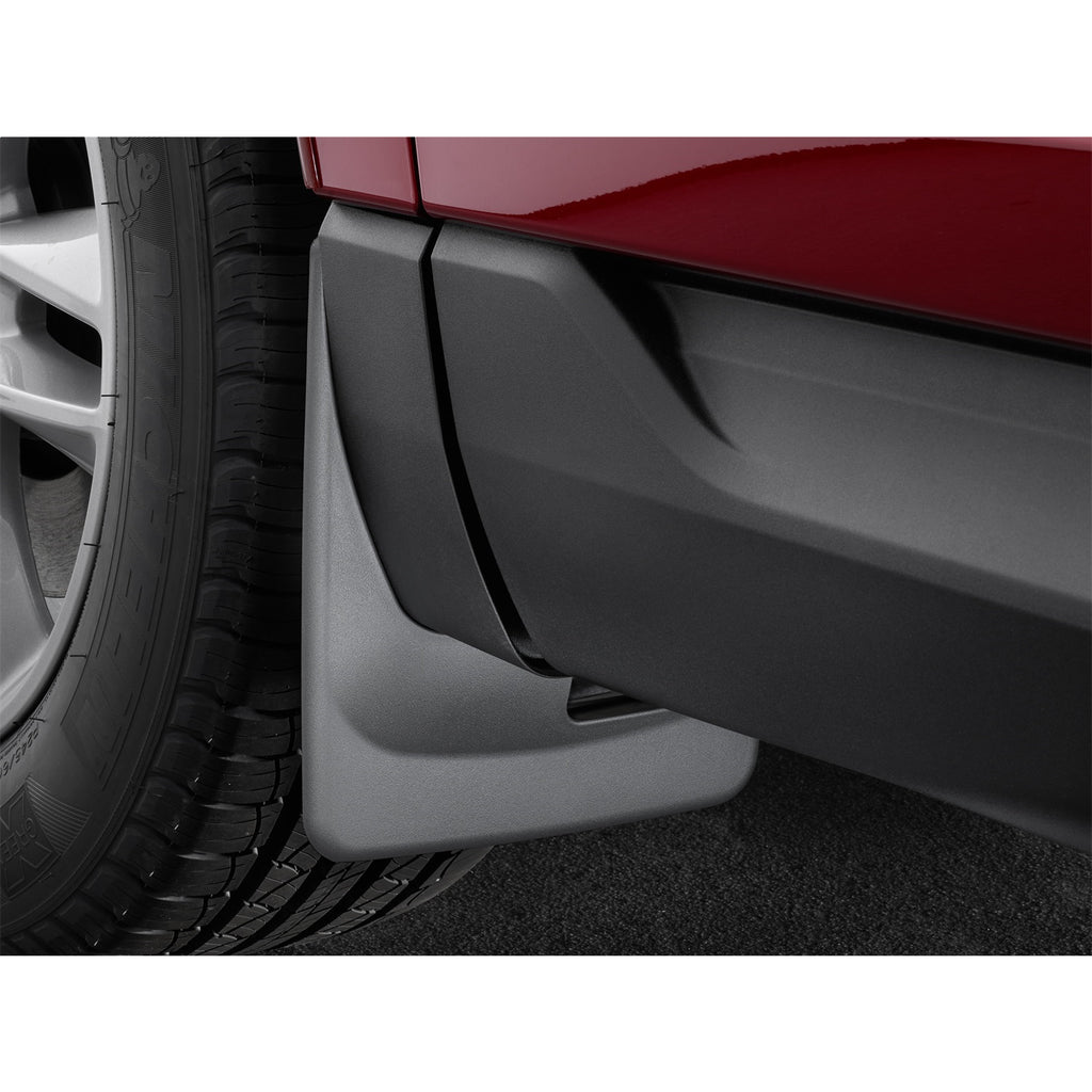 16C-Edge-Fits-SeSelTitanium-Does-Not-Fit-Sport-No-Drill-Mudflaps-Black-Front-Pair