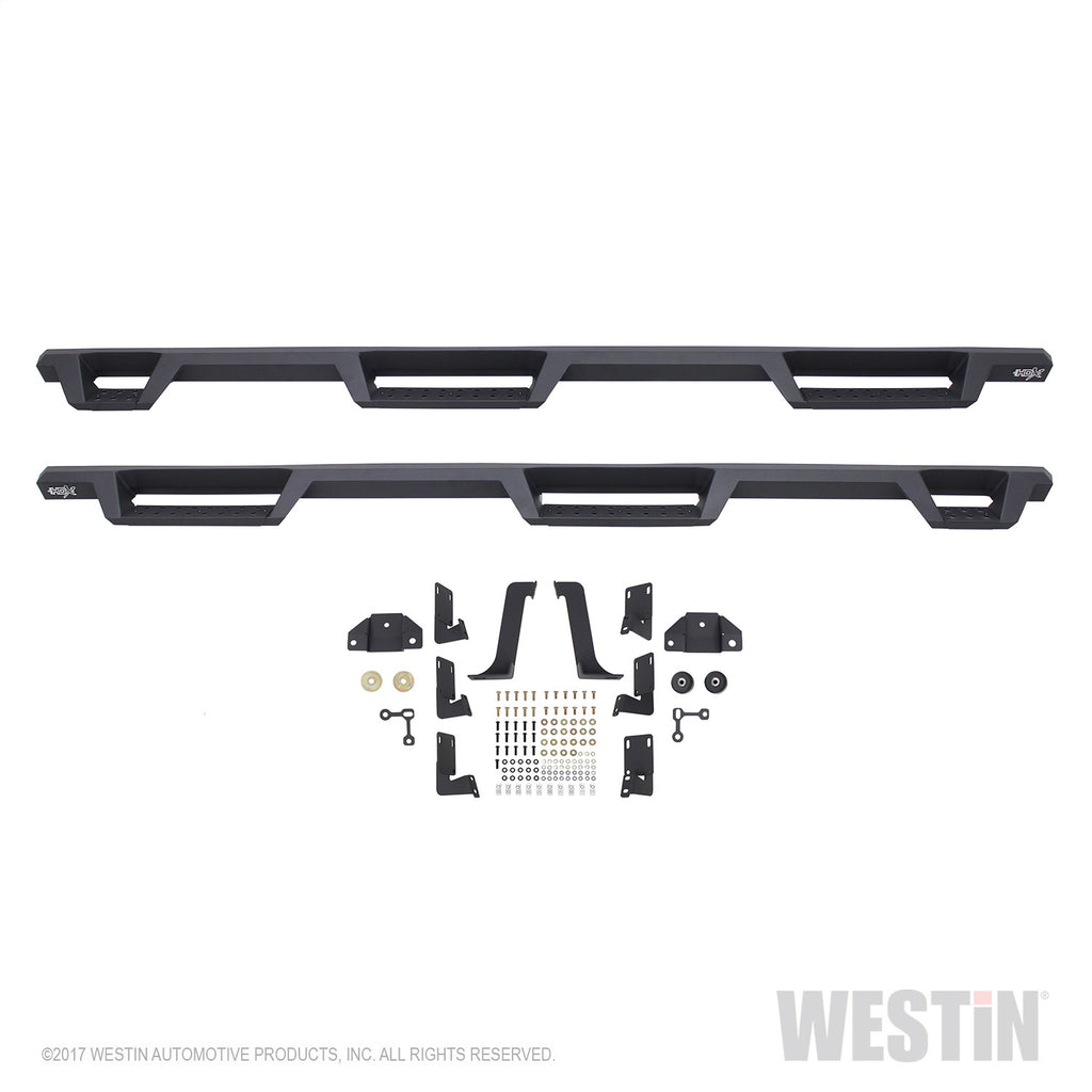 16C-Tacoma-Double-Cab(6-Ft-Bed)Textured-Black-Hdx-Drop-Wtw-Nerf-Step-Bars