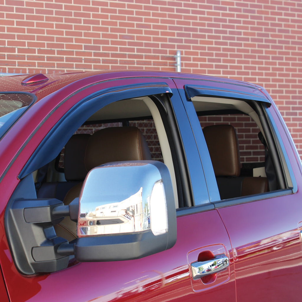 16C-Titan-Xd18C-Titan-Crew-Cab-Smoke-Tape-On-Wind-Deflector-4Pc