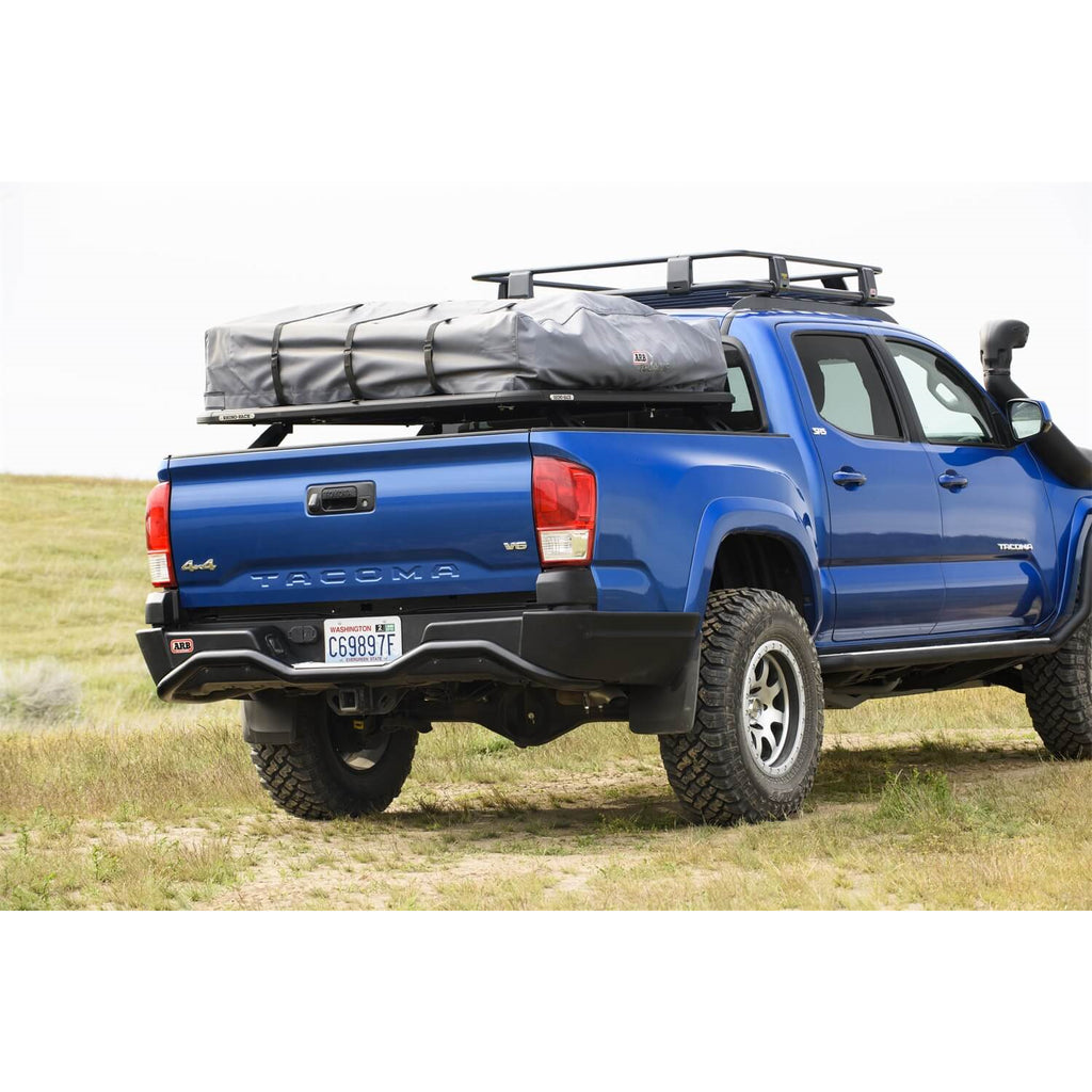 16C-Toyota-Tacoma-Summit-Rear-Step-Towbar-WIntegrated-Tow-Hitch