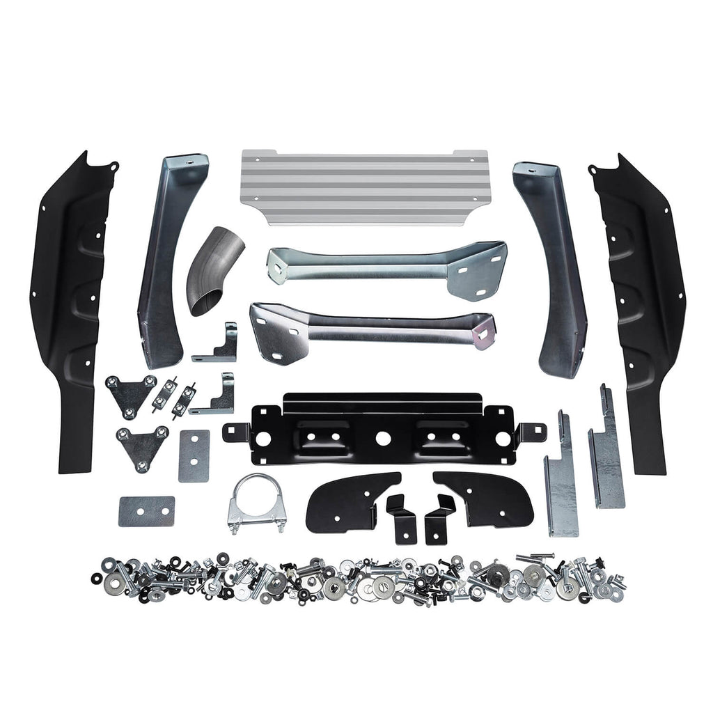 16C-Toyota-Tacoma-Summit-Rear-Step-Towbar-WIntegrated-Tow-Hitch