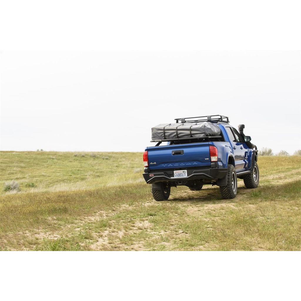 16C-Toyota-Tacoma-Summit-Rear-Step-Towbar-WIntegrated-Tow-Hitch