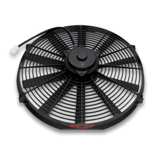 Load image into Gallery viewer, 16In-High-Performance-Electric-Fan-Straight-Bladew-Chevy-Bow-Pusher-Onlytie-Emblem