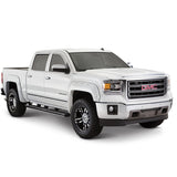 Bushwacker 40957-84 Fender Flares Pocket Style-Color Graphite Metallic Smooth Finish 4 Pc
