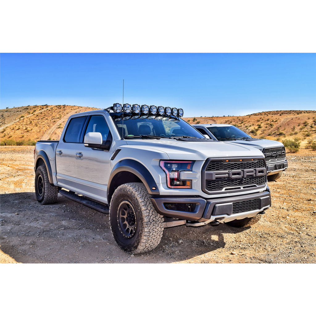 17-18-Ford-Raptor-57In.-Pro6-Gravity-Led-9-Light-180W-Combo-Beam-Overhead-Light-Bar-Sys