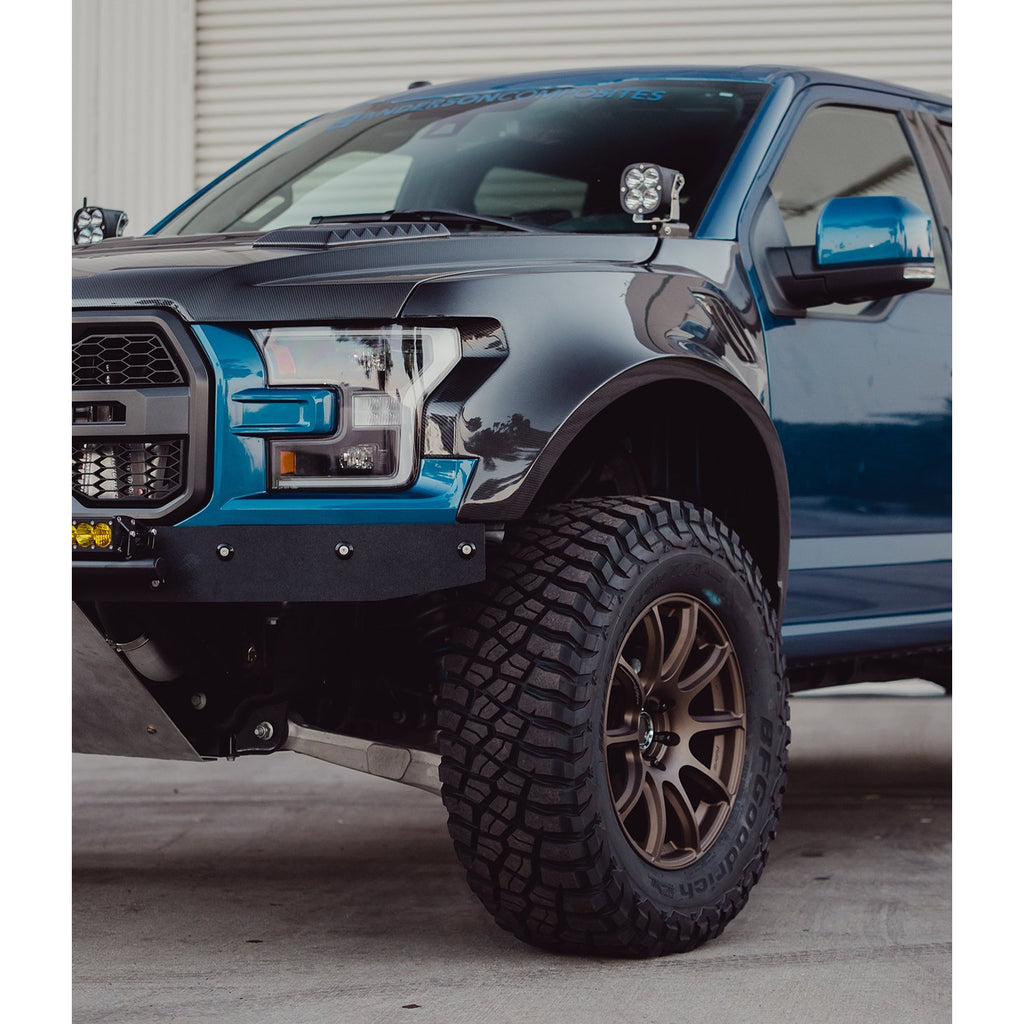 17-18-Ford-Raptor-Type-Wide-Carbon-Fiber-Front-Fenders-(Pair)