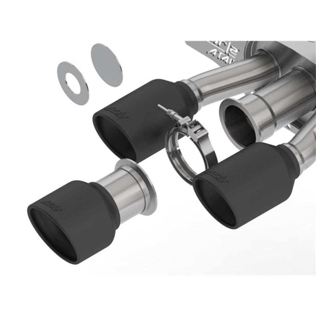 17-18-Honda-Civic-Type-R-Fk8-Atak-Cat-Back-Exhaust-W-Ceramic-Black-Tips
