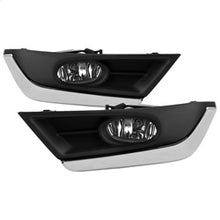 Load image into Gallery viewer, 17-18-Honda-Crv-Oem-Chrome-Trim-Fog-Lights-WSwitch--Cover---Clear-(Fl-Hcrv2017-C)