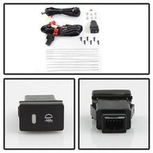 Load image into Gallery viewer, 17-18-Honda-Crv-Oem-Chrome-Trim-Fog-Lights-WSwitch--Cover---Clear-(Fl-Hcrv2017-C)