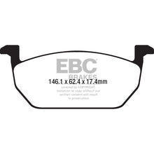 Load image into Gallery viewer, 17-18-Volkswagen-Golf-1.8-W-10.9In-Rotors-Front-Greenstuff-Brake-Pads