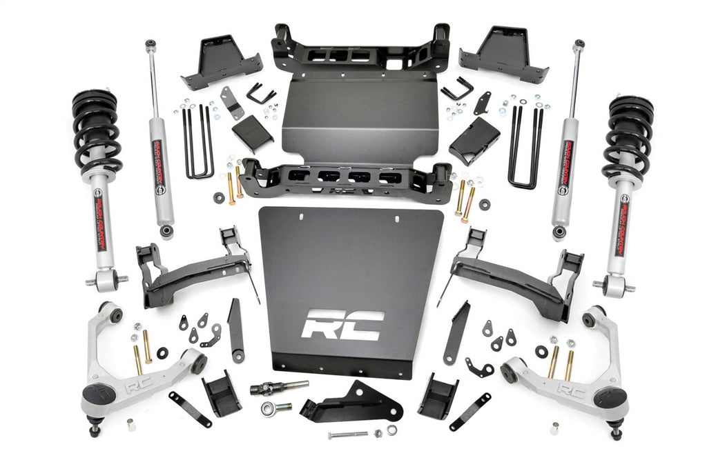 Rough Country 11633 Suspension Lift Kit w/N3 Shocks for Select Chevrolet Silverado 1500, GMC Sierra
