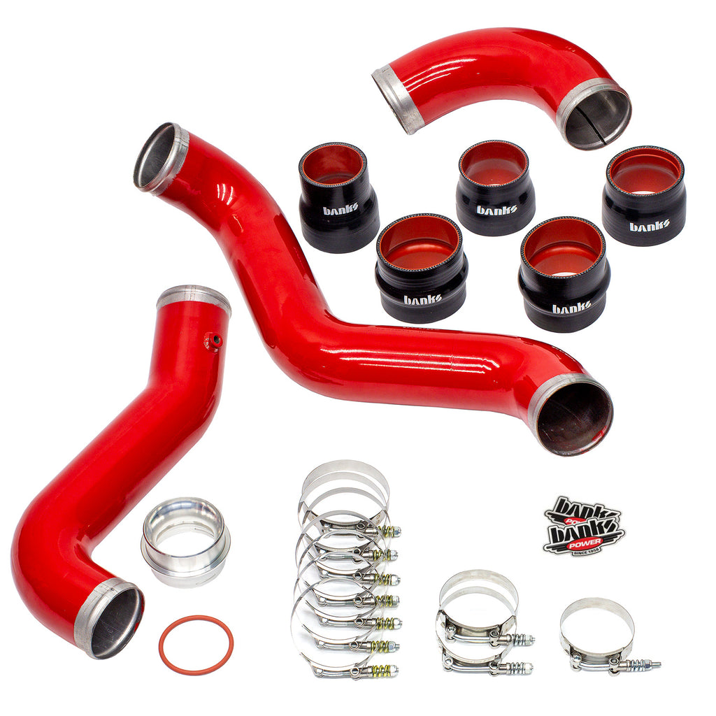 17-19-ChevyGmc-2500Hd3500Hd-Diesel-6.6L-Boost-Tube-Upgrade-Kit---Red