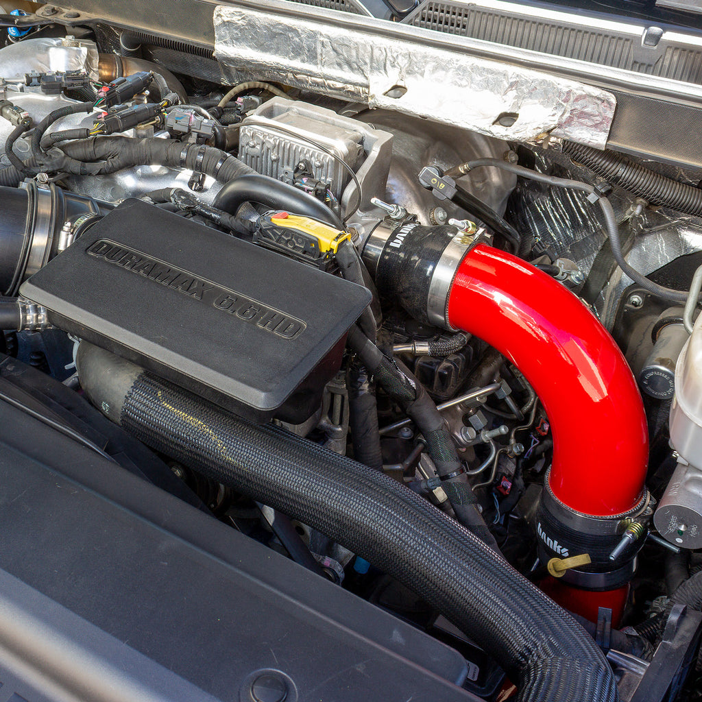 17-19-ChevyGmc-2500Hd3500Hd-Diesel-6.6L-Boost-Tube-Upgrade-Kit---Red
