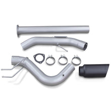 Load image into Gallery viewer, 17-19-Ford-6.7L-F250-350-450-4In-Monster-Exhaust-System---Single-Exit-W-Black-Tip