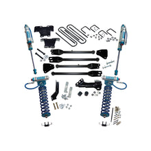 Load image into Gallery viewer, 17-19-Ford-F-250-Sd-4Wd-4In-Lift-Kit-W4-Link-King-Front-CoiloversRear-Reservoir-Shocks