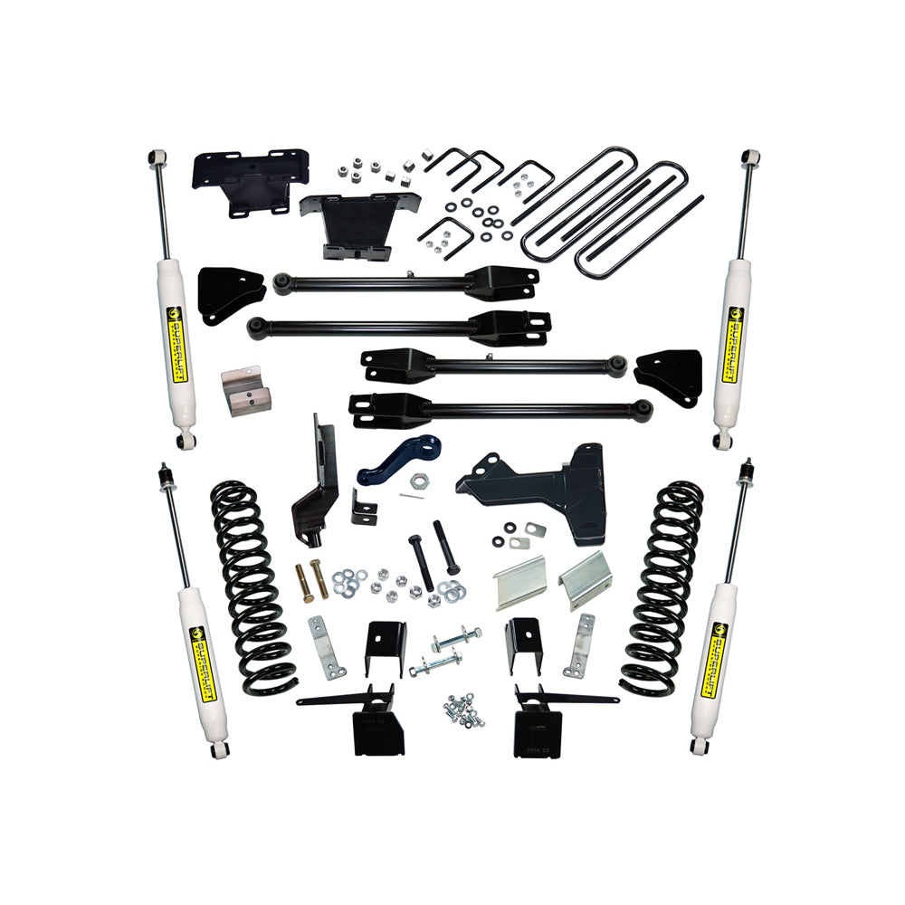 17-19-Ford-F-250F-350-Superduty-4Wd-(Diesel-Only)-6In-4-Link-Lift-Kit---Shocks