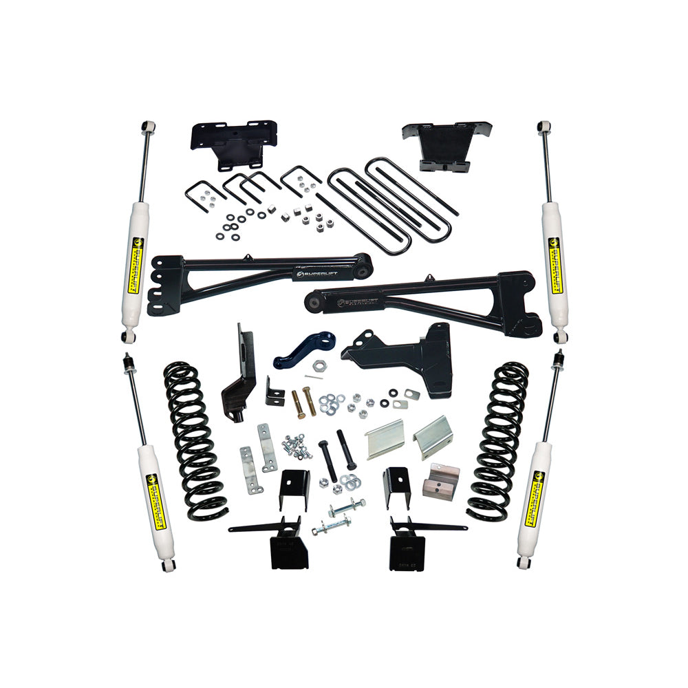 17-19-Ford-F-250F-350-Superduty-4Wd-(Diesel)-6In-Radius-Arm-Lift-Kit-W-Slf-Shocks