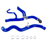 Mishimoto MMHOSE-F35T-17BL Silicone Coolant Hose Kit, Fits 2017 Ford Raptor 3.5L EcoBoost, Blue
