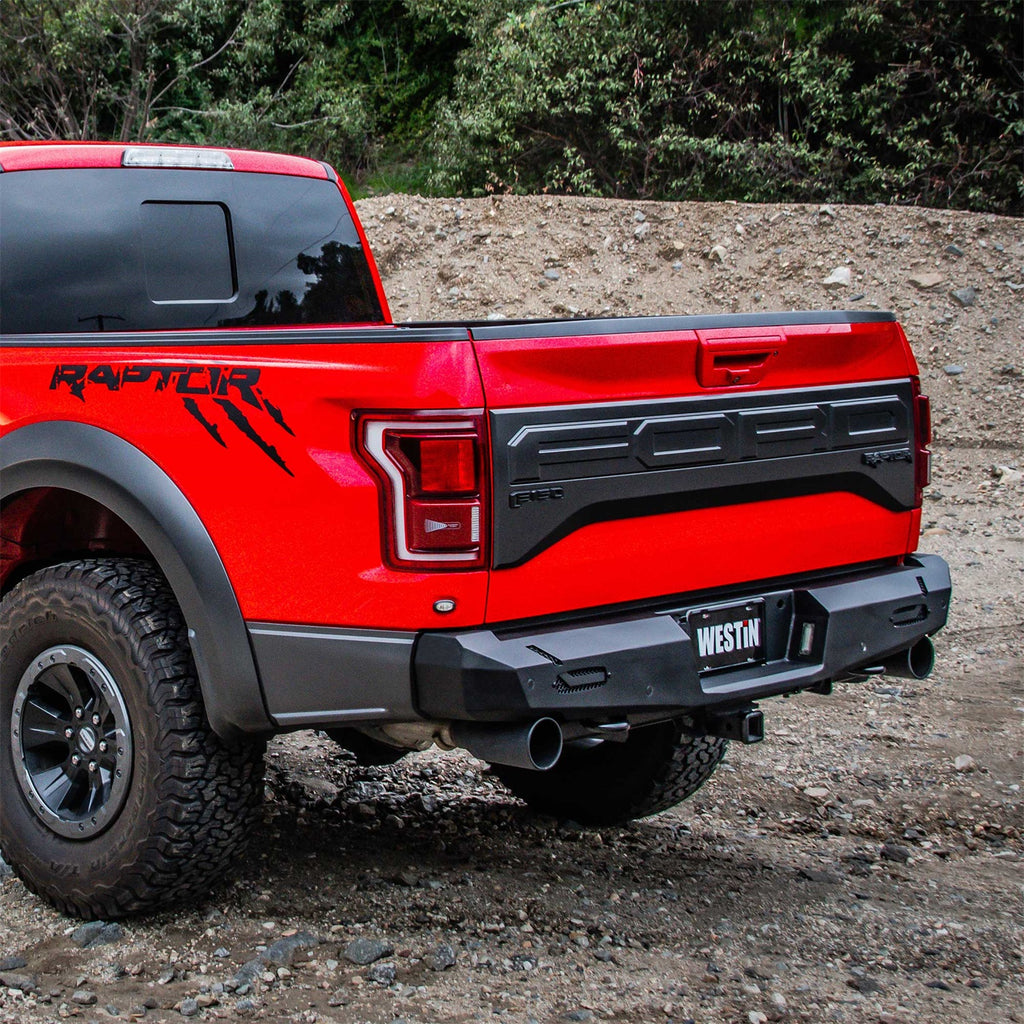 17-20-Ford-F-150-Raptor-Pro-Series-Rear-Bumper---Textured-Black