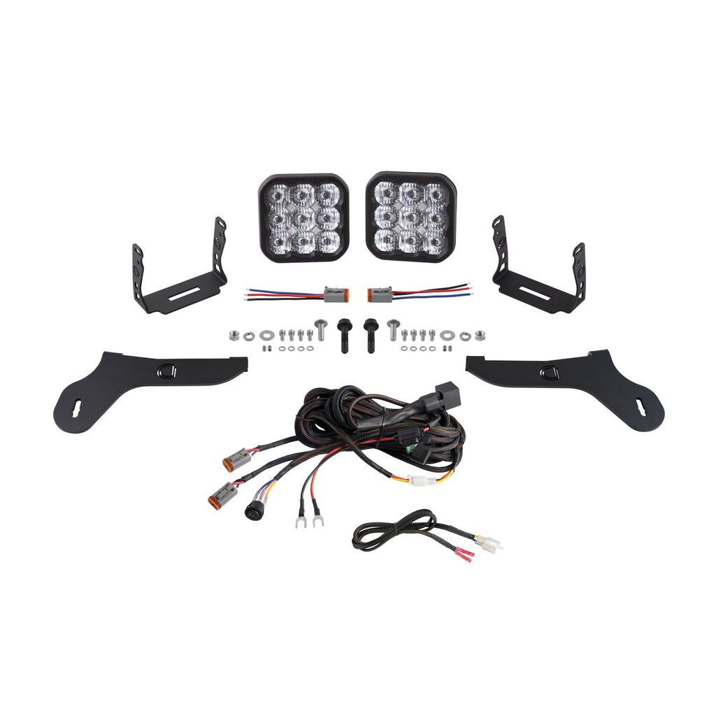 17-20-Ford-Raptor-Ss5-Bumper-Led-Pod-Light-Kit---Pro-White-Driving