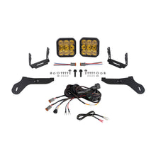Load image into Gallery viewer, 17-20-Ford-Raptor-Ss5-Bumper-Led-Pod-Light-Kit---Yellow-Pro-Combo