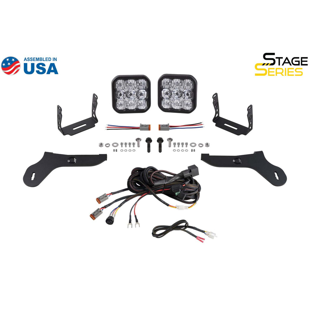 17-20-Ford-Raptor-Ss5-Bumper-Led-Pod-Light-Kit---Yellow-Pro-Combo