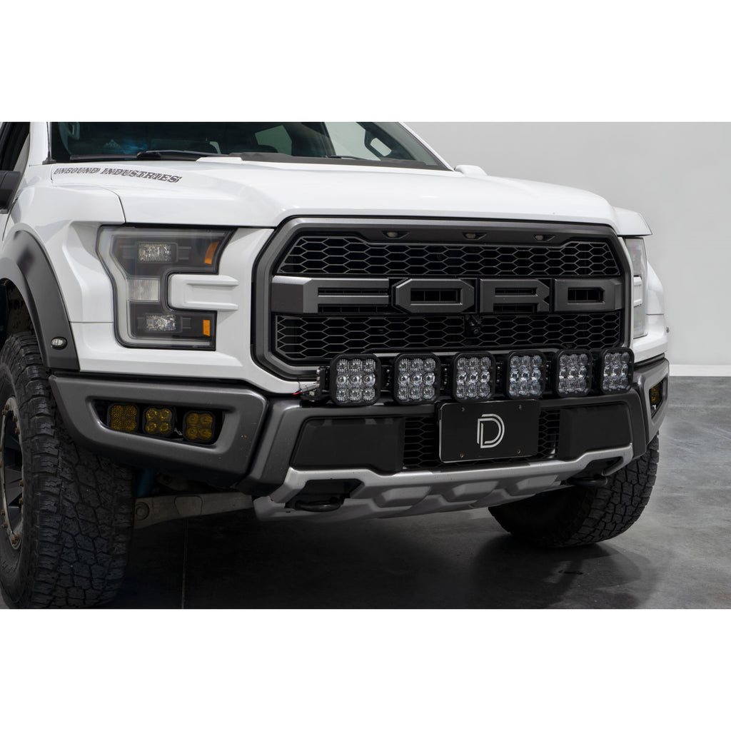 17-20-Ford-Raptor-Ss5-Grille-Crosslink-Lightbar-Kit---Pro-White-Combo