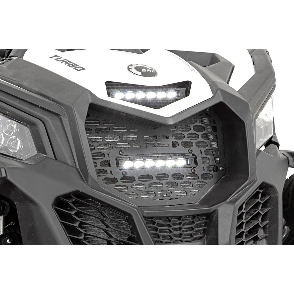 17-21-Can-Am-Maverick-X3-6-Inch-Slimline-Led-Grille-Kit-Rough-Country