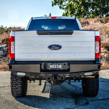 Load image into Gallery viewer, 17-21-Ford-F-250350-Hdx-Bandit-Rear-Bumper---Black