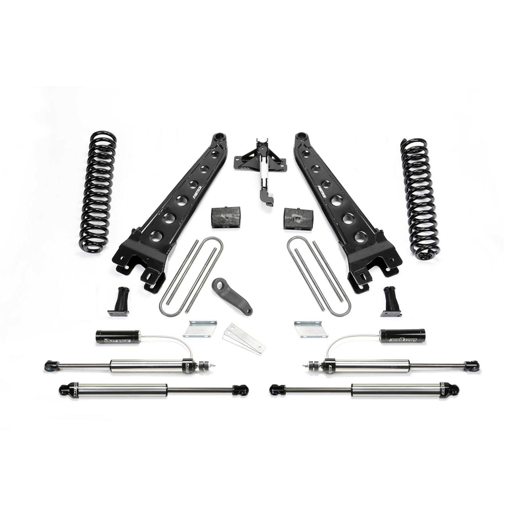 17-21-Ford-F250350-4Wd-Diesel-6In-Rad-Arm-Sys-WCoils--2.25-Dl-Resi-Frt--Dl-Rr-Shks