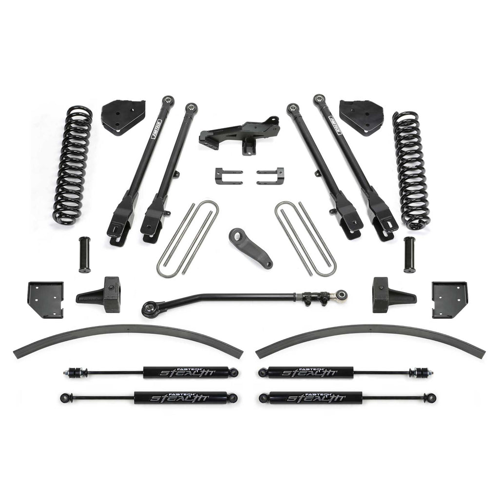 17-21-Ford-F250F350-4Wd-Diesel-8In-4Link-Sys-WCoils--Stealth-Shks