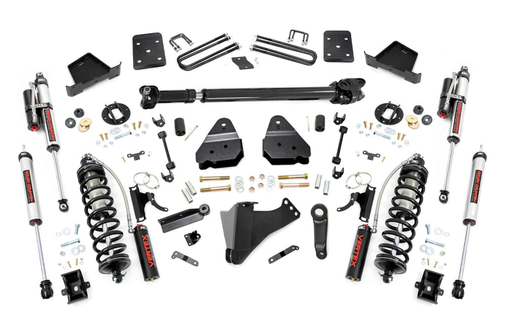 Rough Country 55059 Coilover Conversion Lift Kit for Select Ford F-250 Super Duty, Ford F-350 Super Duty