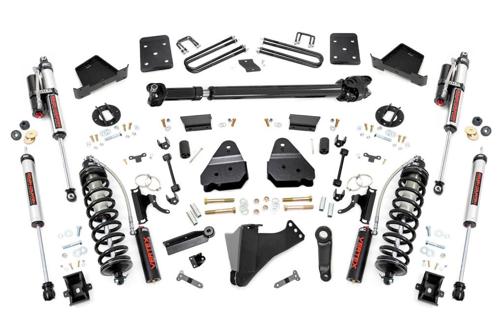 Rough Country 51359 Suspension Lift Kit w/Shocks for Select Ford F-250 Super Duty, Ford F-350 Super Duty