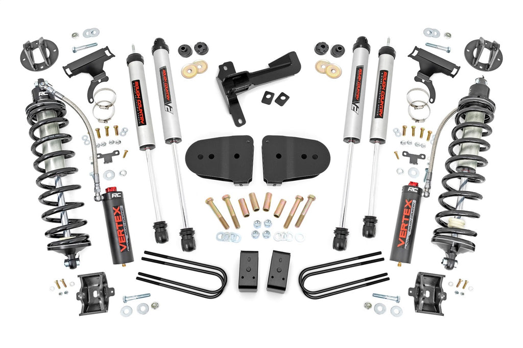 Rough Country 43657 Coilover Conversion Lift Kit for Select Ford F-250 Super Duty