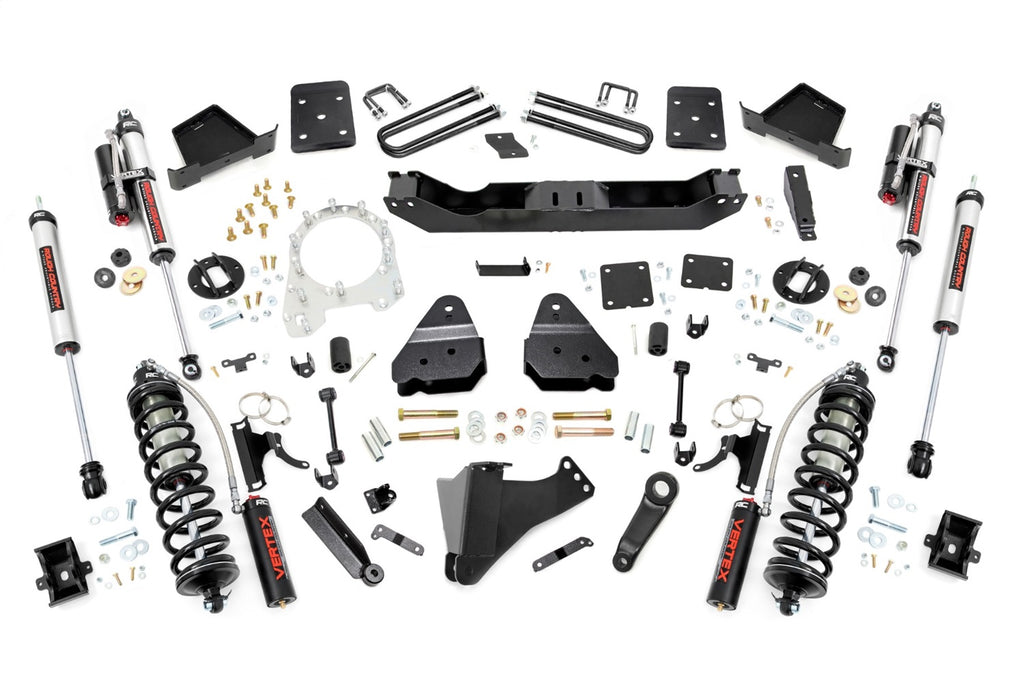 Rough Country 55057 Coilover Conversion Lift Kit for Select Ford F-250 Super Duty, Ford F-350 Super Duty