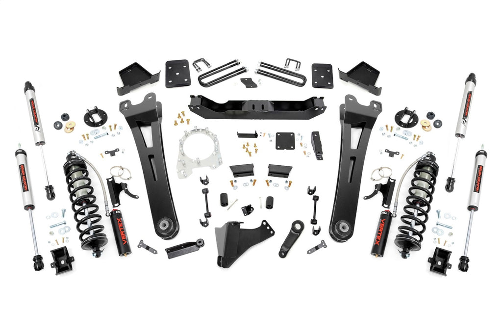 Rough Country 55458 Suspension Lift Kit w/Shocks for Select Ford F-250 Super Duty, Ford F-350 Super Duty