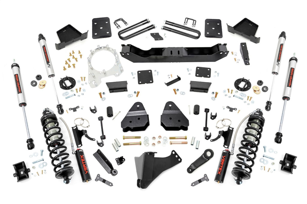 Rough Country 51756 Suspension Lift Kit w/Shocks for Select Ford F-250 Super Duty, Ford F-350 Super Duty