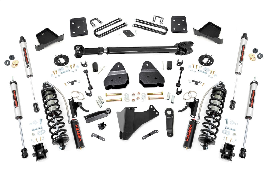 Rough Country 55058 Coilover Conversion Lift Kit for Select Ford F-250 Super Duty, Ford F-350 Super Duty